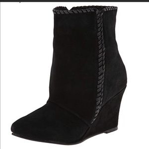 Charles by Charles David Naya Suede Wedge Bootie